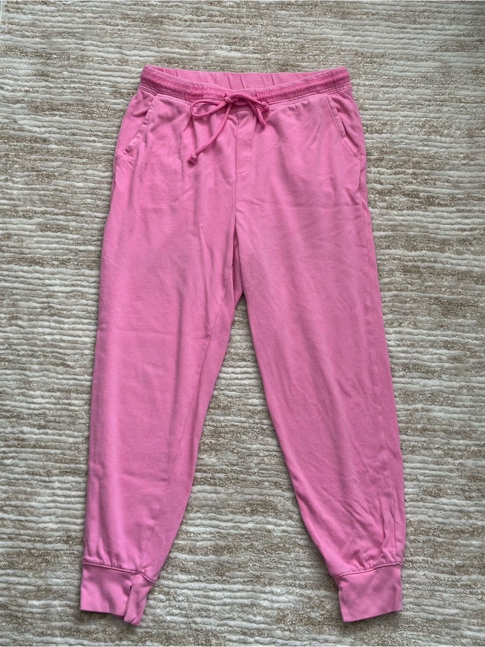 aerie Pink Drawstring Jogger Pants